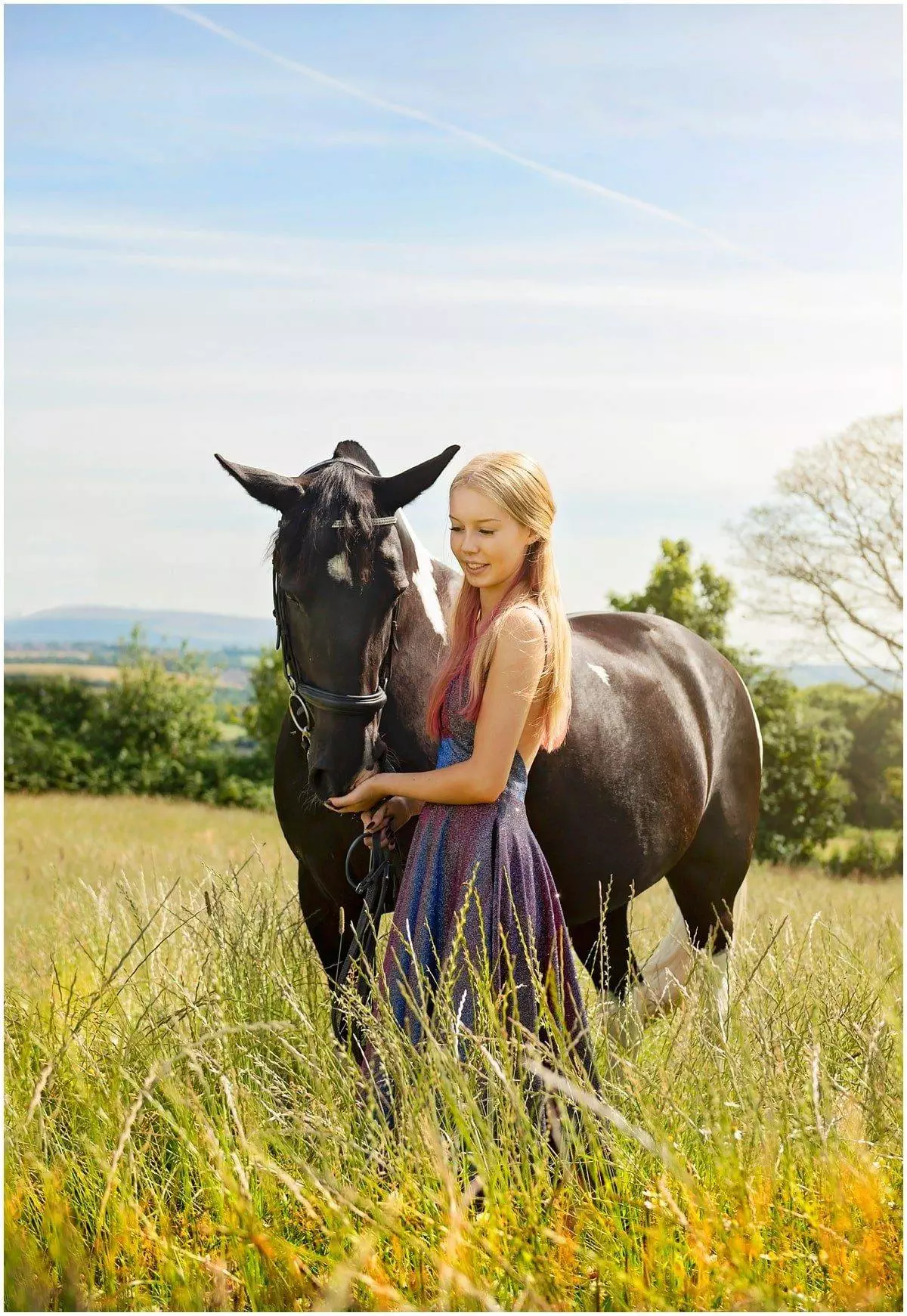 Prom celebration - equine photoshoot
