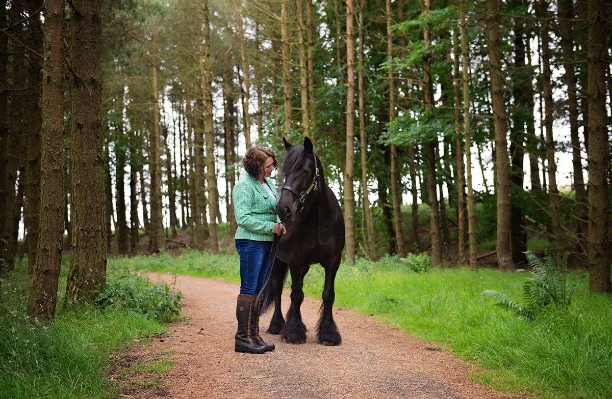 Durham equine Portrait shoot. Horse Photoshoot by Emma Campbell