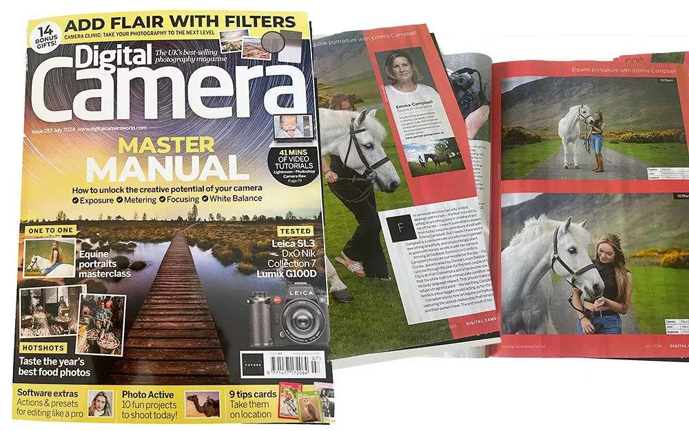 Digital Camera Magazine - including Equine photography by Emma Campbell