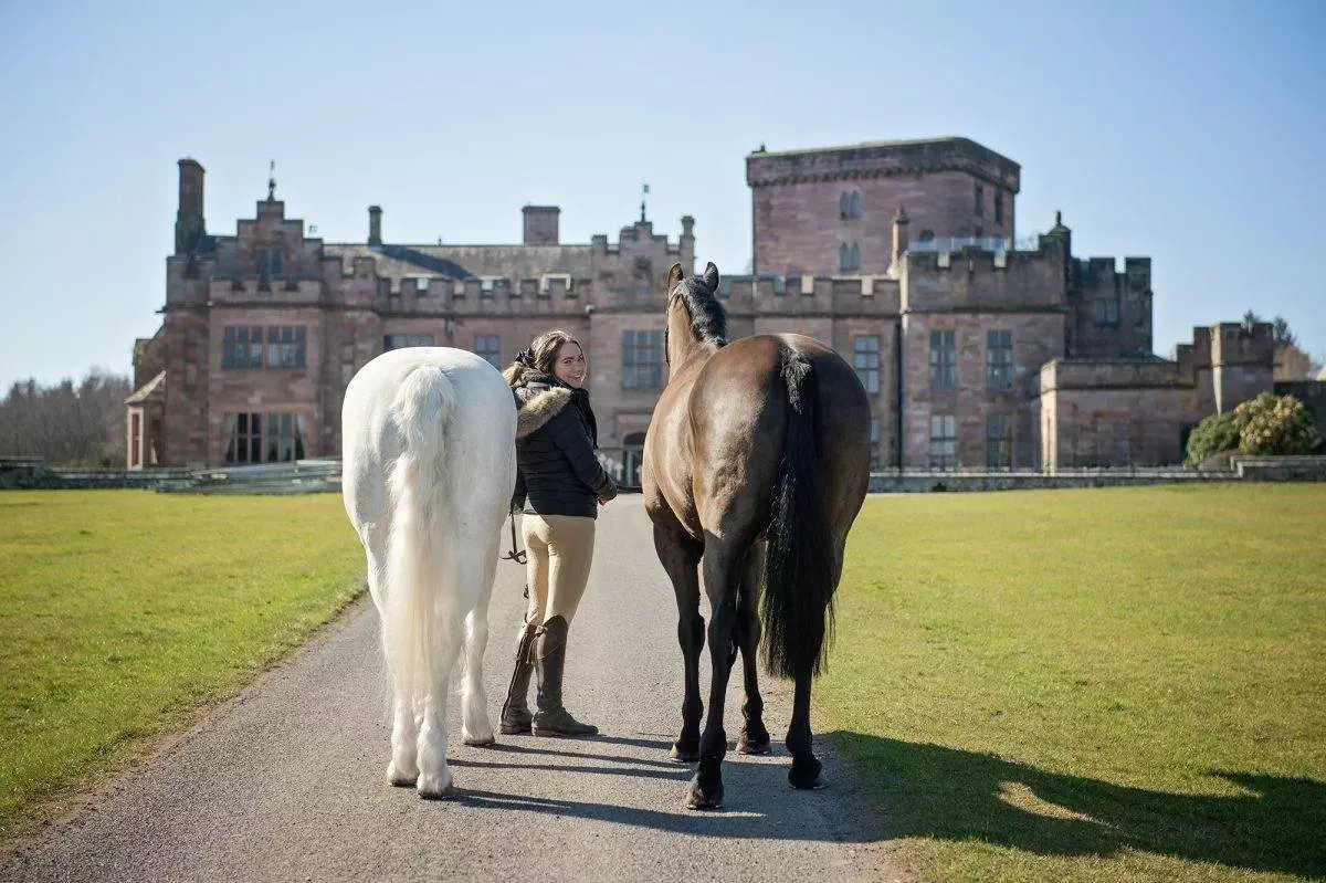 At Greystoke castle - Equine Photoshoot